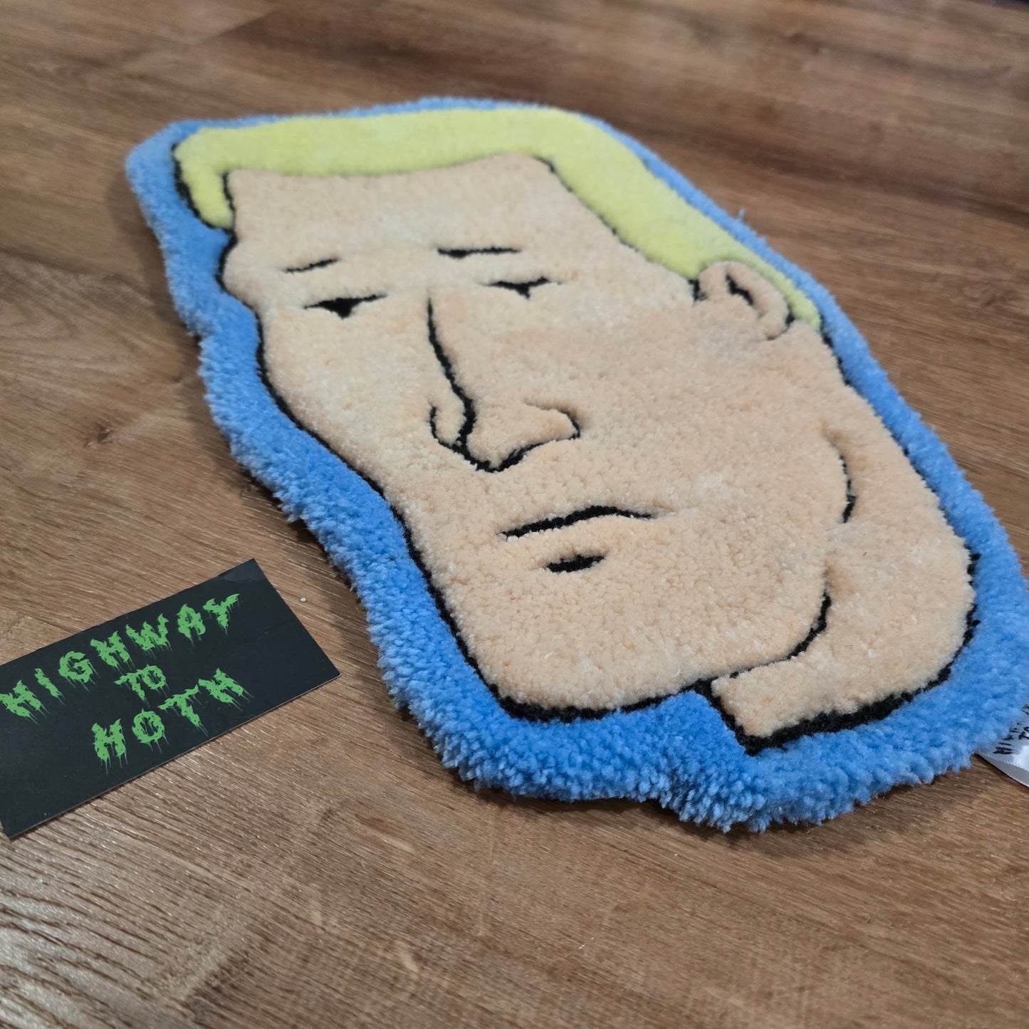 'What Did You Say?' Hand Tufted Rug
