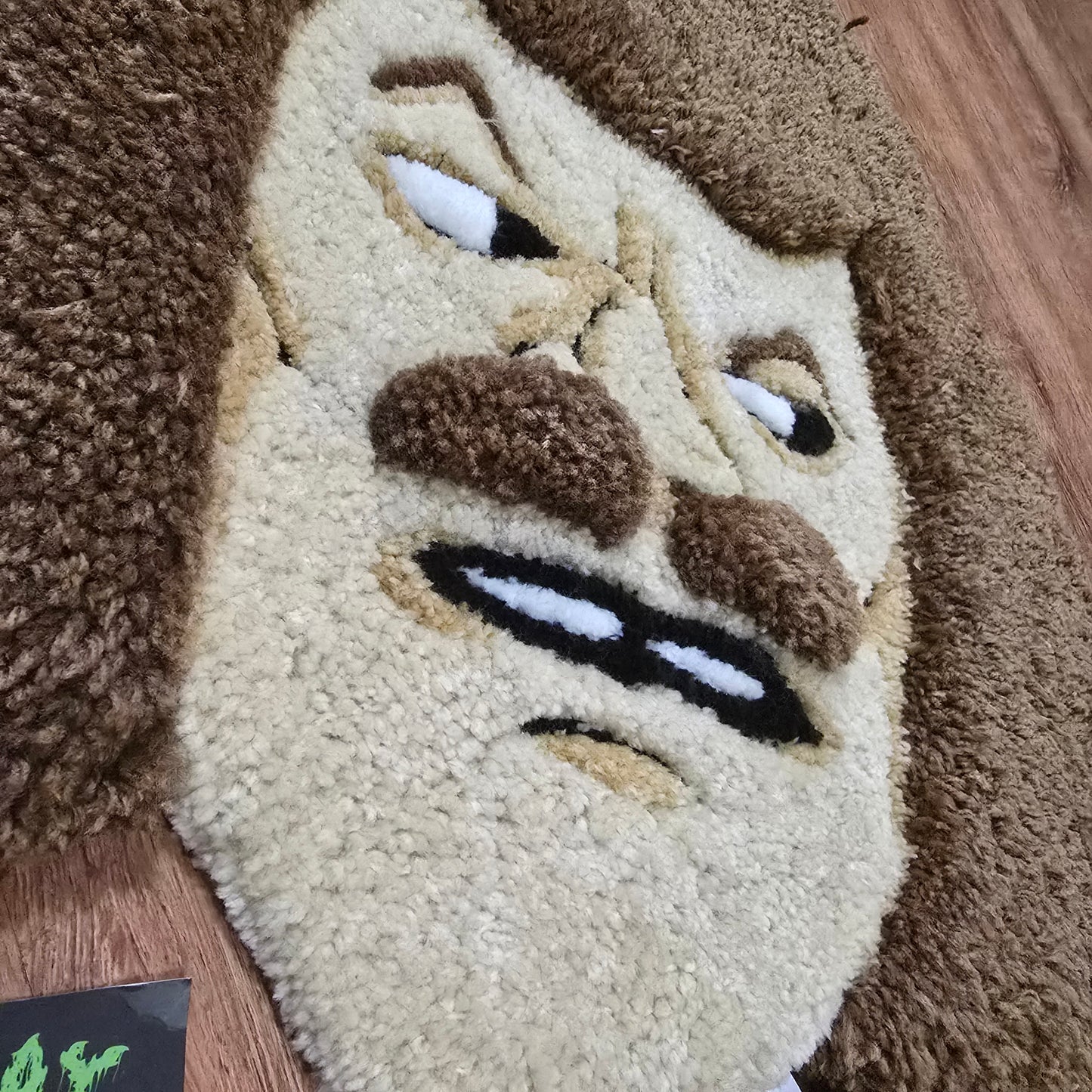 'Bassists Rule' Hand Tufted Rug