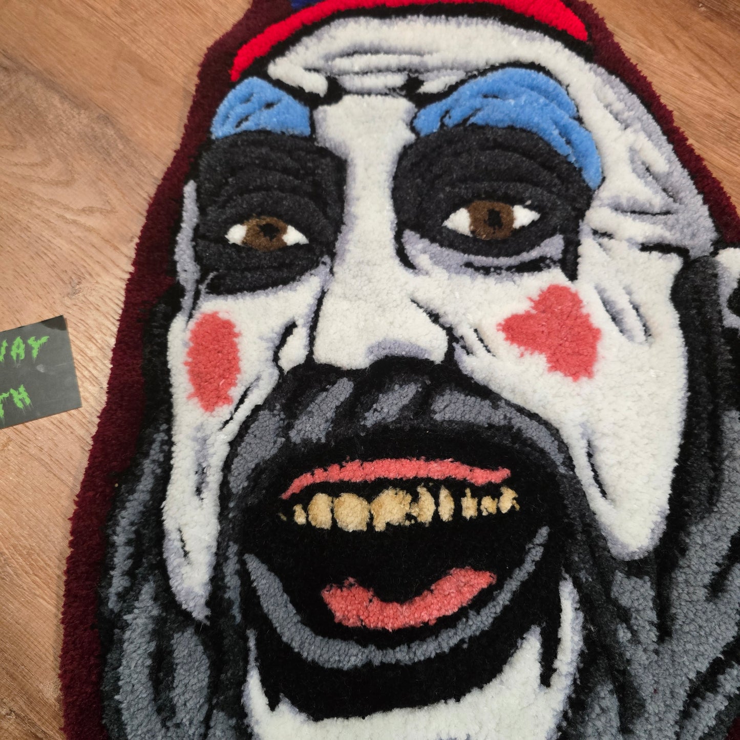 'You Don't Like Clown?' Hand Tufted Rug