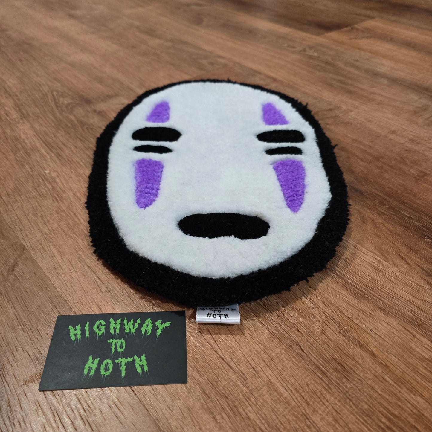 'Face? Nope!' Hand Tufted Rug