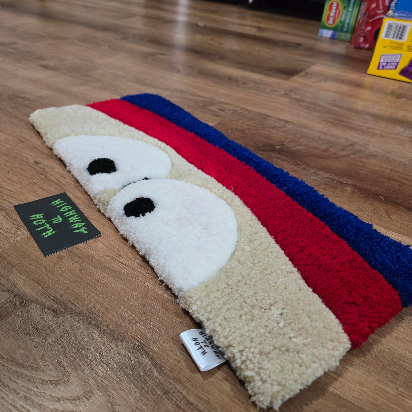 'Dude!' Hand Tufted Rug