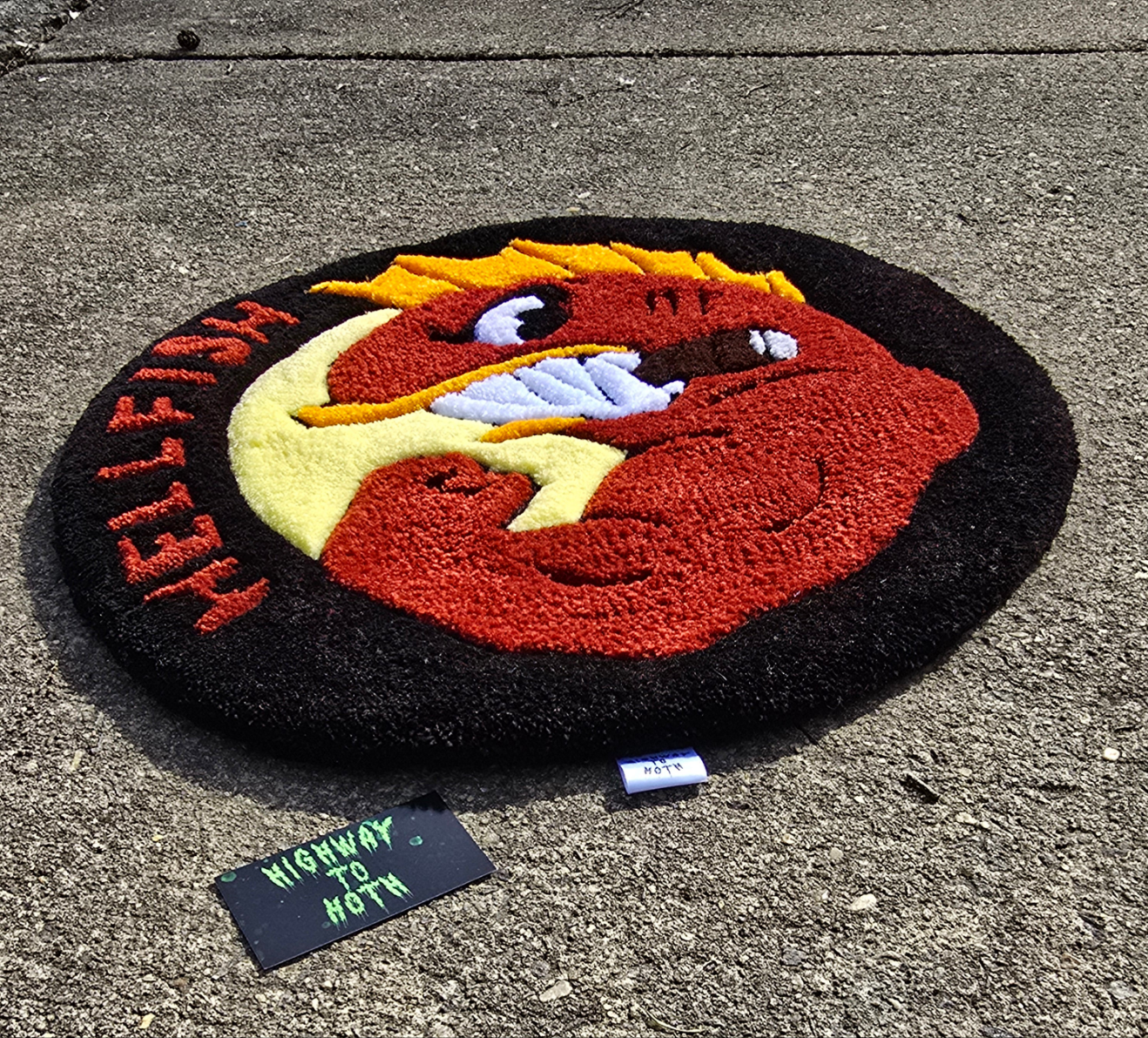 'The Hellfish Bonanza' Hand Tufted Rug