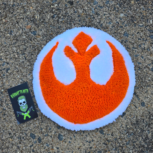 "Rebel With A Cause" Hand Tufted Rug