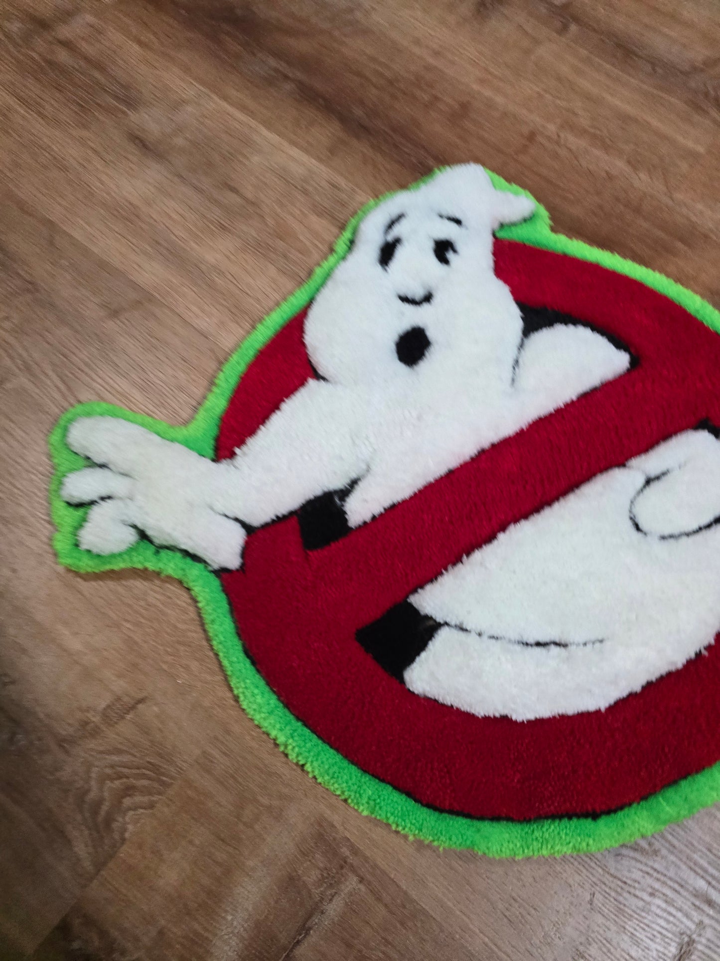 'No Ghosts' Hand Tufted Rug