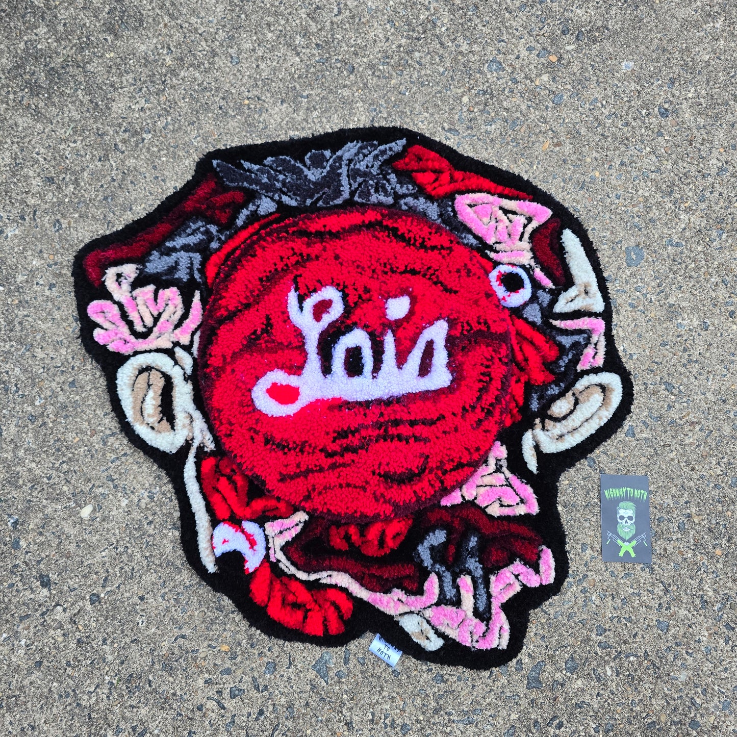 'Cursed Family?' Hand Tufted Rug