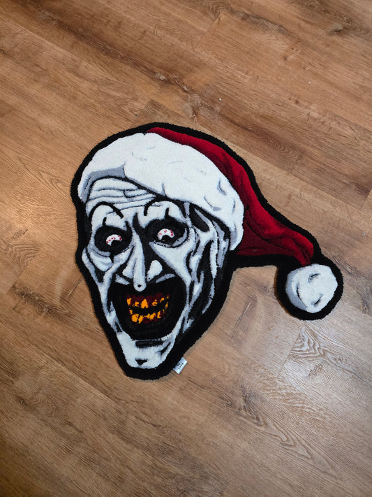 'A Terrifying Christmas' Hand Tufted Rug