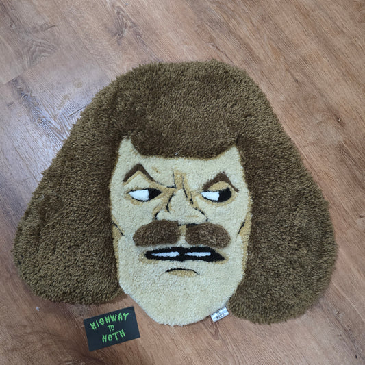 'Bassists Rule' Hand Tufted Rug