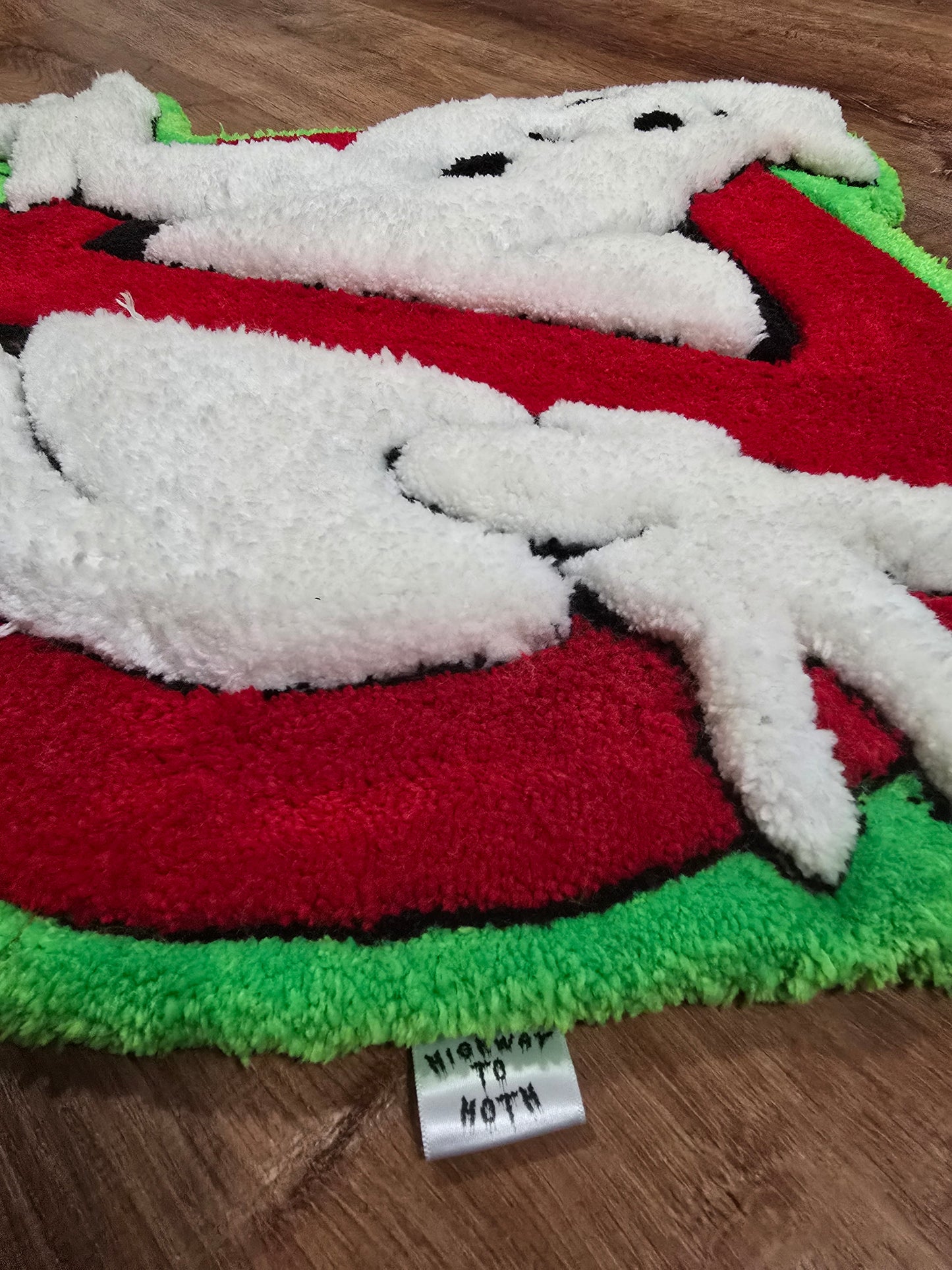 'No Ghosts' Hand Tufted Rug