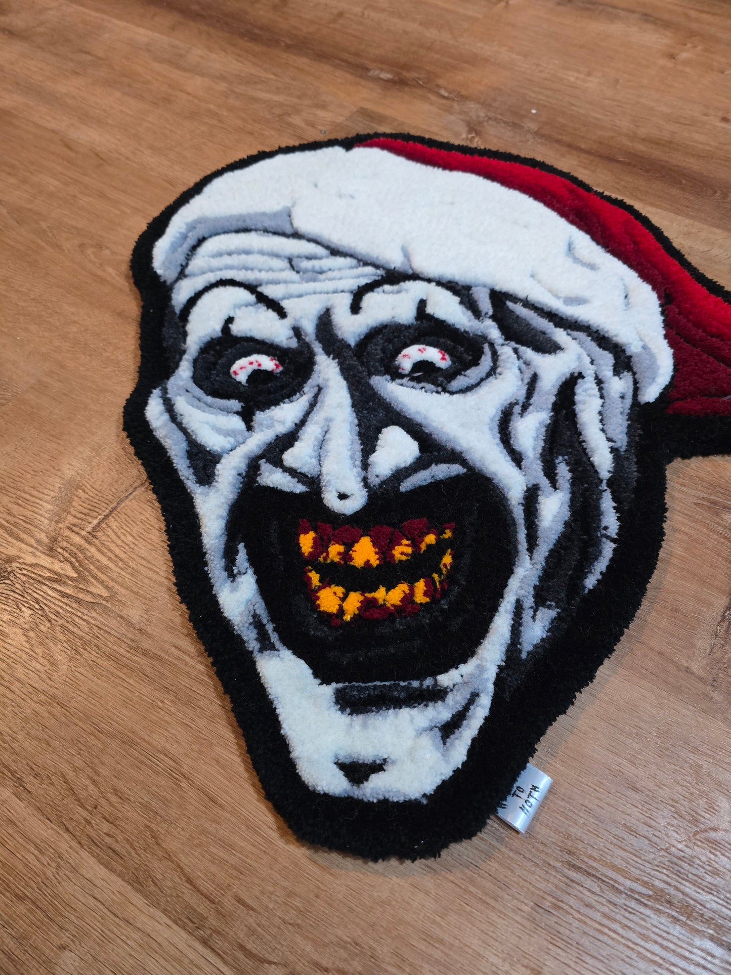 'A Terrifying Christmas' Hand Tufted Rug