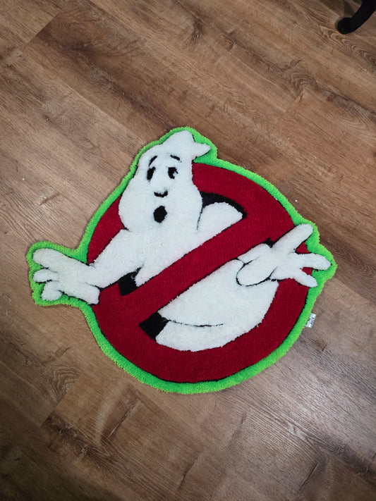 'No Ghosts' Hand Tufted Rug