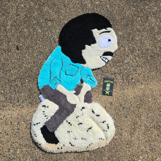 "Hippity Hop" Hand Tufted Rug