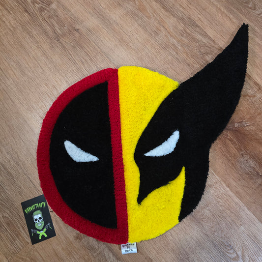 "BEST FRIENDS 4 EVA" Hand Tufted Rug