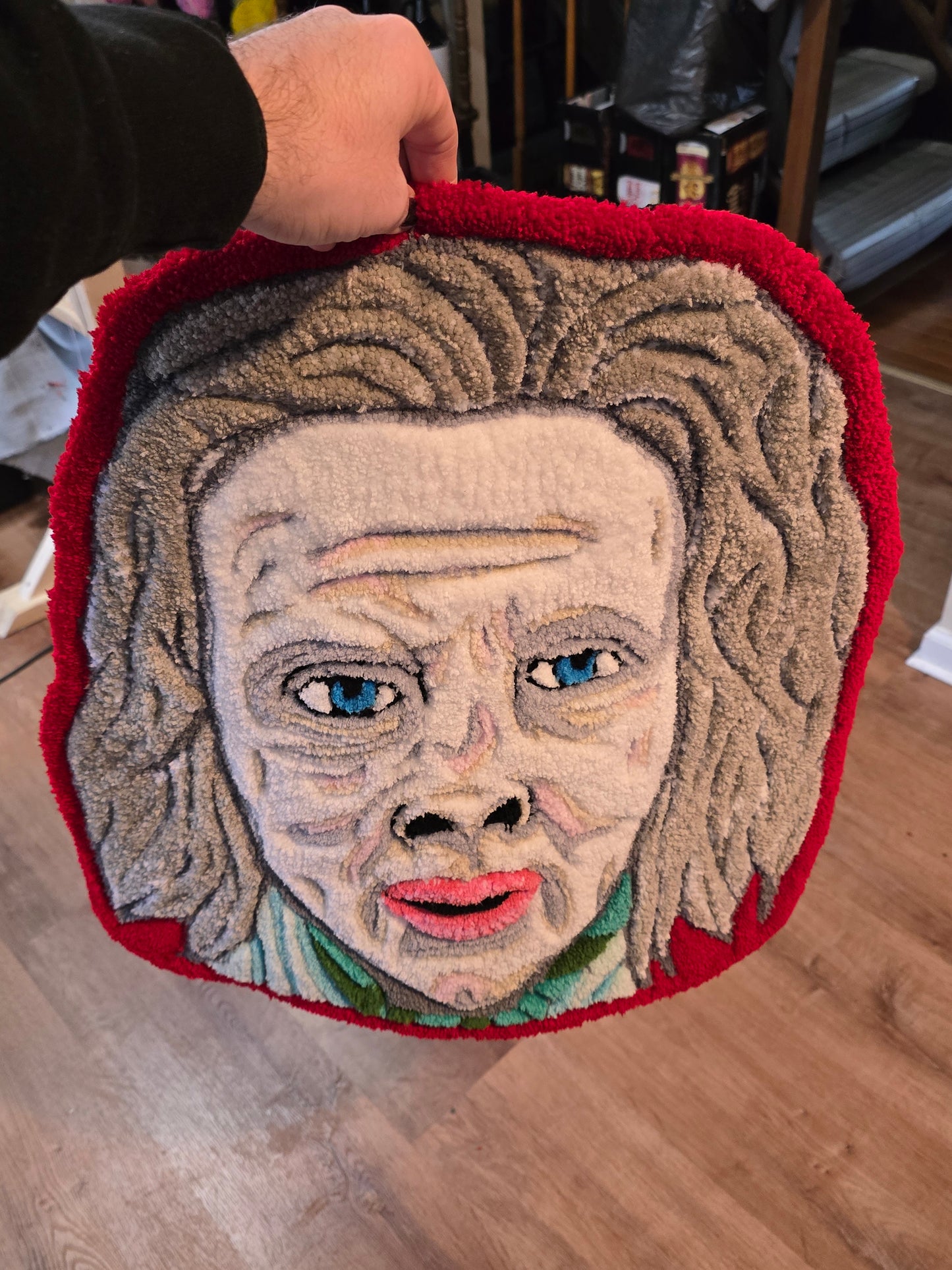 'Let Him In' Hand Tufted Rug